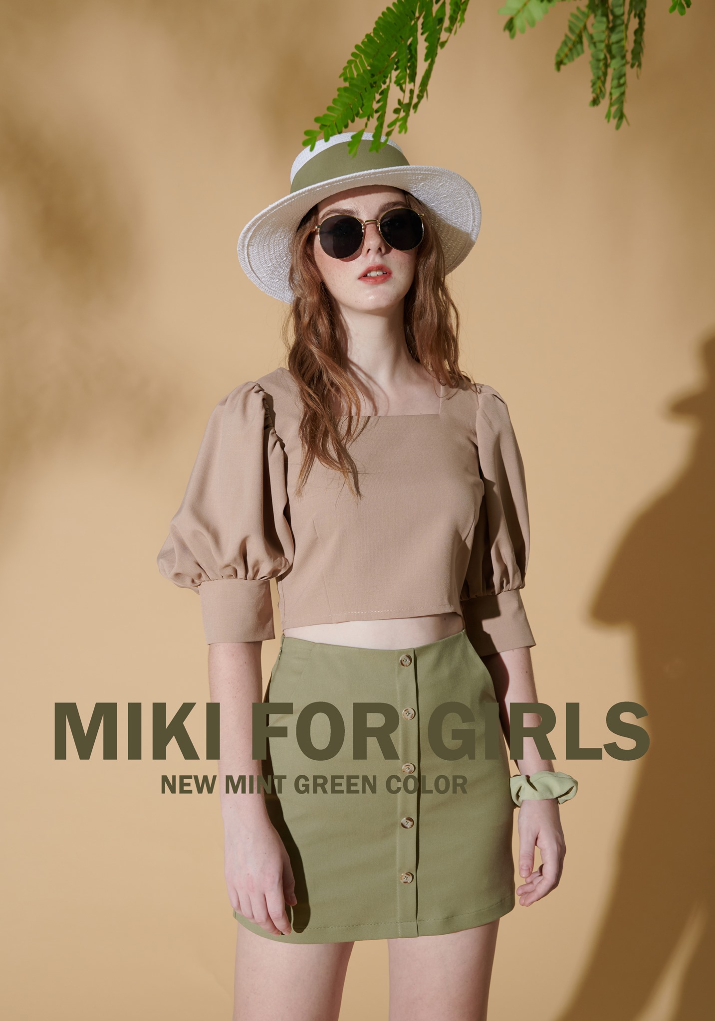 MIKI FOR GIRLS – MINT GREEN COLOR