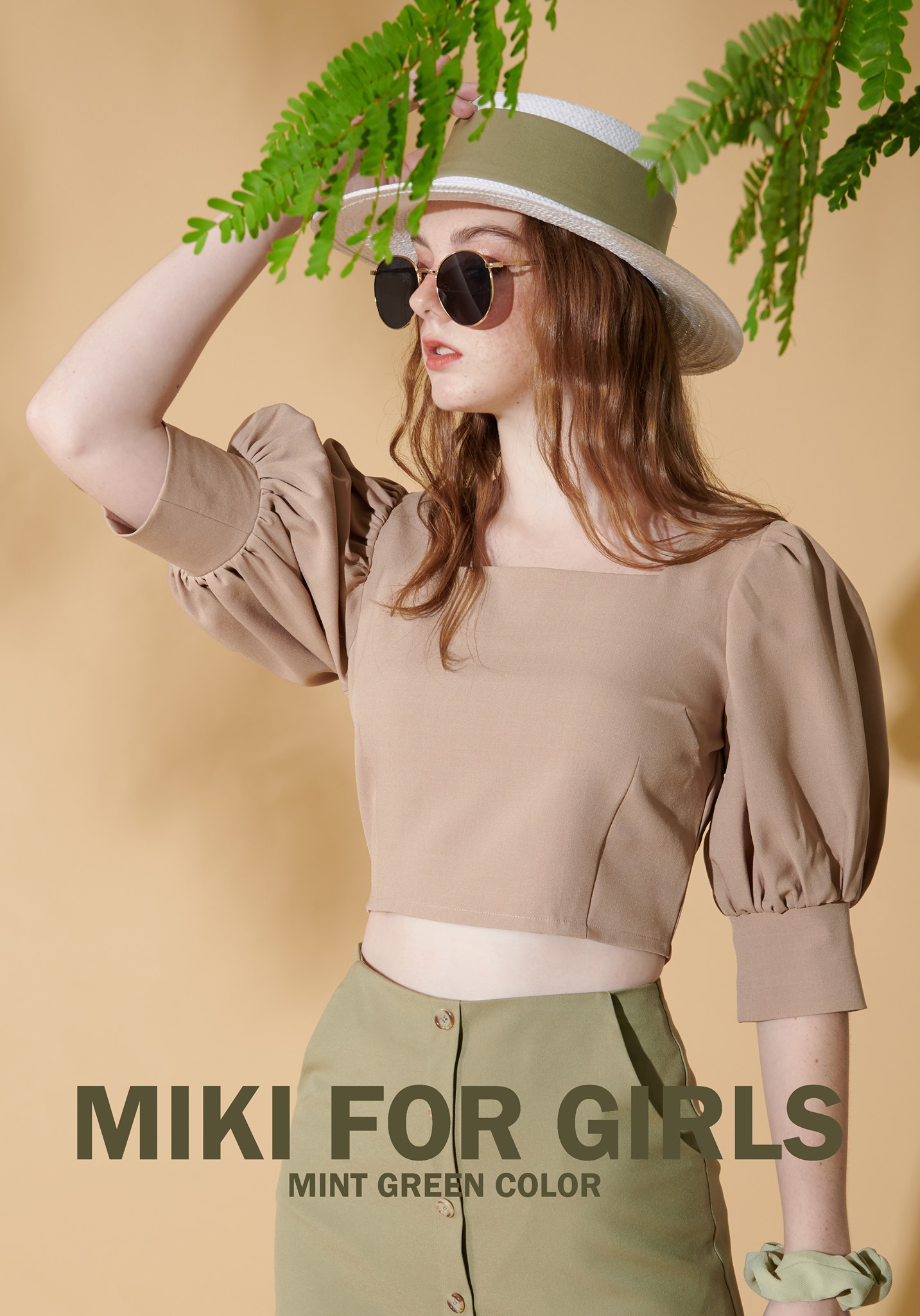 MIKI FOR GIRLS – MINT GREEN COLOR