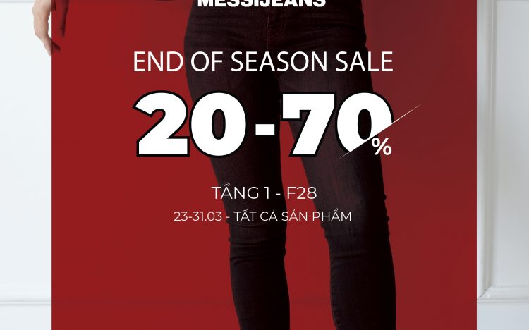 MESSI JEANS – END OF SEASON SALE | LẦN ĐẦU TIÊN SALE LỚN NHẤT TRONG NĂM