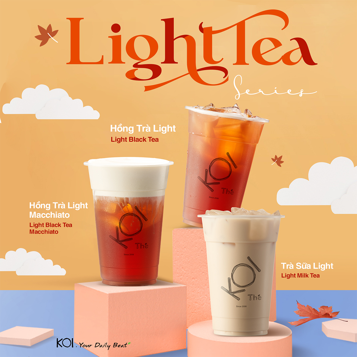 Koi Thé - Chào Mừng Light Tea Series 