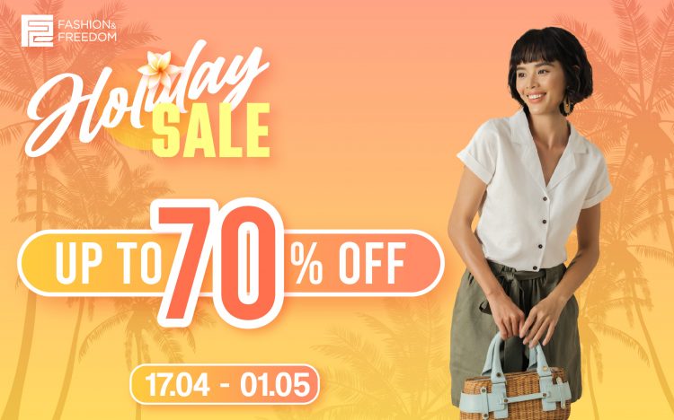 F2 FASHION FREEDOM – SALES UP TO 70%