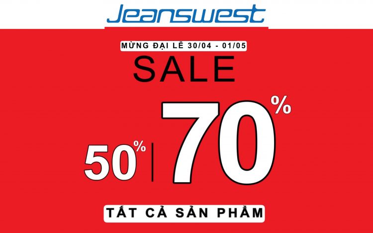 JEANSWEST – SALES UP TO 50%-70%