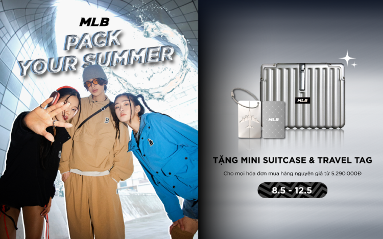 MLB | PACK YOUR SUMMER WITH MLB MINI SUITCASE