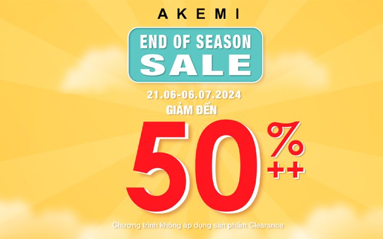 AKEMI - END OF SEASON SALE